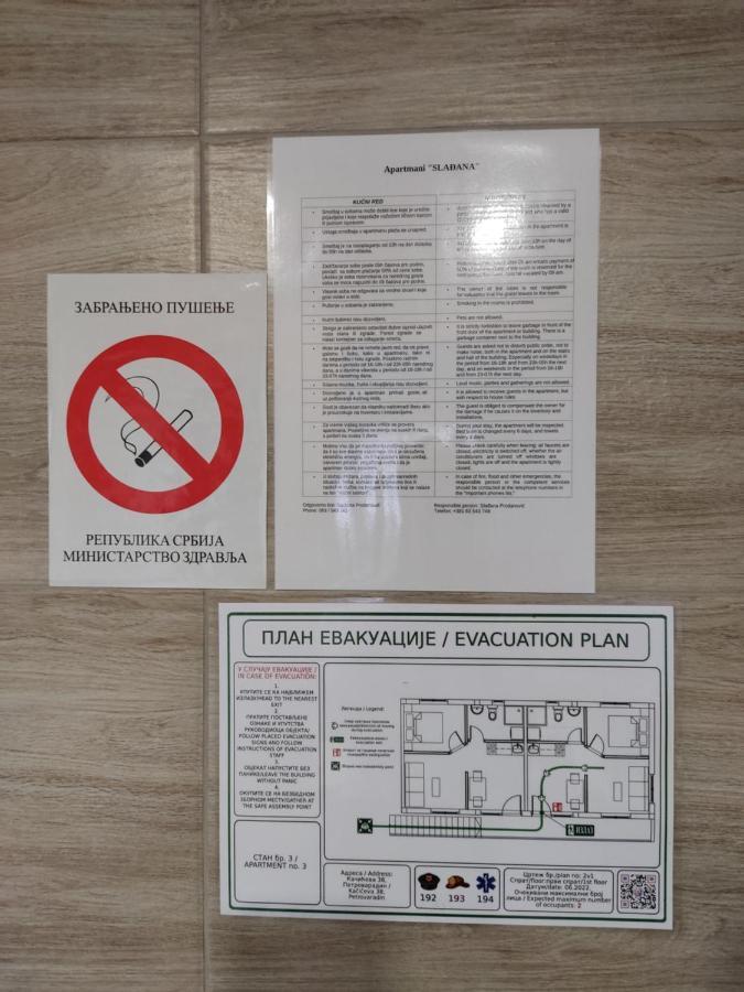 Apartmani Sladjana Újvidék Kültér fotó